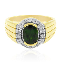 Russian Diopside Silver Ring (Remy Rotenier)
