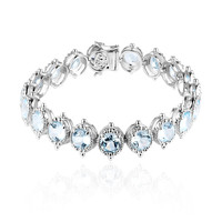 Sky Blue Topaz Silver Bracelet (Dallas Prince Designs)