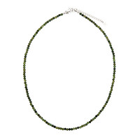 Tourmaline Silver Necklace