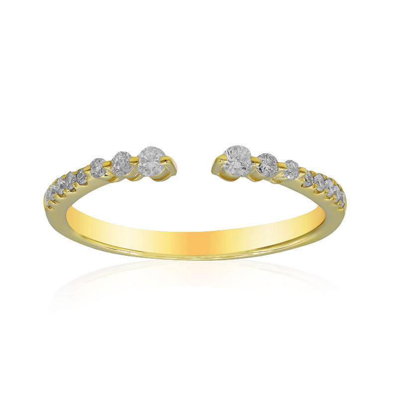 10K Yellow Gold Nugget Rings - Manhattan Jewelers