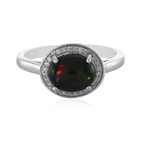 Mezezo Opal Silver Ring