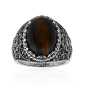Tiger´s Eye Silver Ring (Annette classic)
