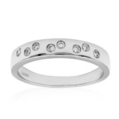 SI2 (G) Diamond Platinium Ring