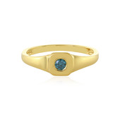 I3 Blue Diamond Silver Ring (MONOSONO COLLECTION)