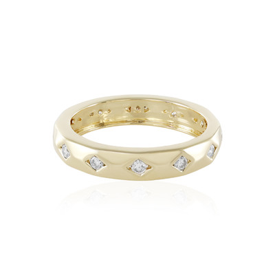 14K SI2 (H) Diamond Gold Ring (de Melo)