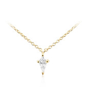 9K VS2 (F) Diamond Gold Necklace (de Melo)