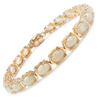 14K AAA Welo Opal Gold Bracelet (AMAYANI)
