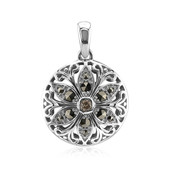 SI1 Argyle Rose De France Diamond Silver Pendant (Annette classic)