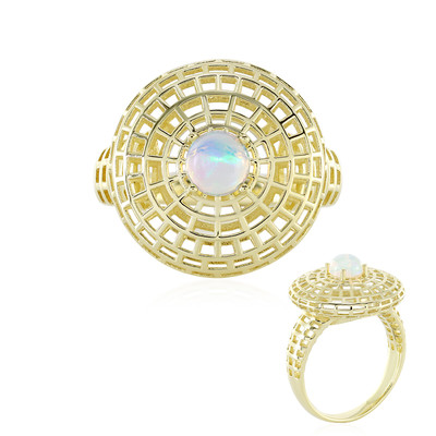 9K Welo Opal Gold Ring (Ornaments by de Melo)