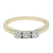 9K SI Diamond Gold Ring (Annette)