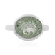 Green Amethyst Silver Ring (MONOSONO COLLECTION)