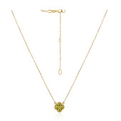 18K VS1 Yellow Diamond Gold Necklace (Annette)