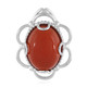 Red Onyx Silver Ring