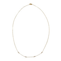 9K Flawless (F) Diamond Gold Necklace (LUCENT DIAMONDS)