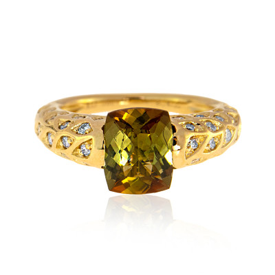 14K Andalusite Gold Ring (de Melo)