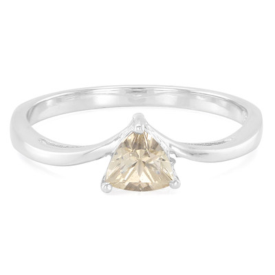 Silver Shiller Sunstone Silver Ring
