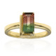 9K Bi Colour Tourmaline Gold Ring