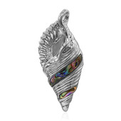 Abalone Shell Silver Pendant (Art of Nature)