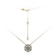 18K IF (D) Diamond Gold Necklace (Annette)