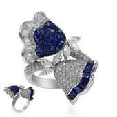 18K Blue Sapphire Gold Ring (Estée Collection)