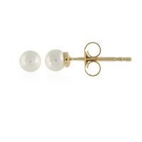 9K Freshwater pearl Gold Earrings