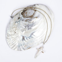 Mother of Pearl Silver Accessory