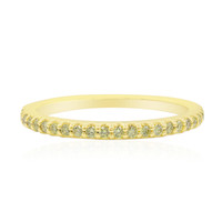 14K SI1 Canary Diamond Gold Ring