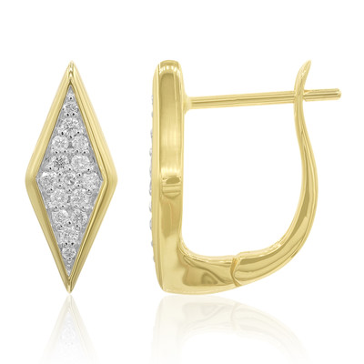 14K SI2 (G) Diamond Gold Earrings (Annette)