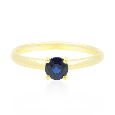 9K Ceylon Blue Sapphire Gold Ring (de Melo)
