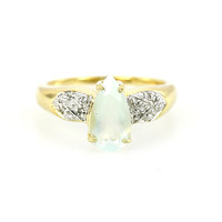 Paraiba Opal Silver Ring