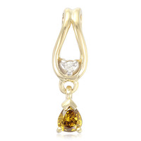 9K SI Argyle Fancy Diamond Gold Pendant