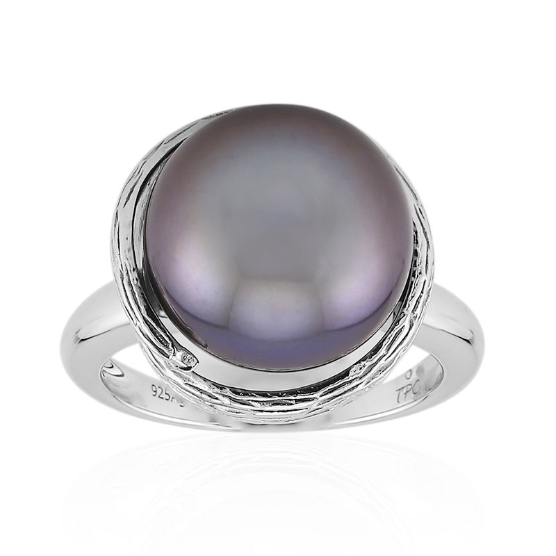Silver Loop of Pearl Ring – GIVA Jewellery