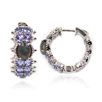 Labradorite Silver Earrings (Dallas Prince Designs)