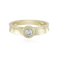 9K I3 (J) Diamond Gold Ring