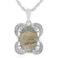 Labradorite Silver Necklace