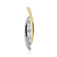 18K Flawless (F) Diamond Gold Pendant (LUCENT DIAMONDS)