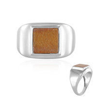 Sunstone Silver Ring