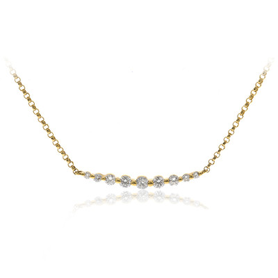 10K SI1 Diamond Gold Necklace