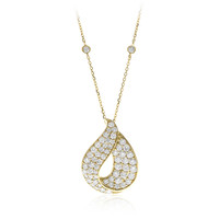 14K I1 (H) Diamond Gold Necklace (CIRARI)