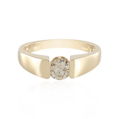 9K I2 Brown Diamond Gold Ring