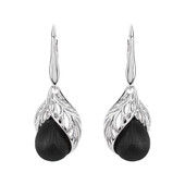 Black Oak Silver Earrings (dagen)