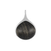 Black Oak Silver Pendant