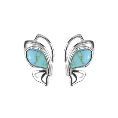 Turquoise Silver Earrings (dagen)