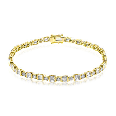 14K SI2 (H) Diamond Gold Bracelet (CIRARI)