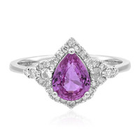 18K Pink Sapphire Gold Ring (CIRARI)