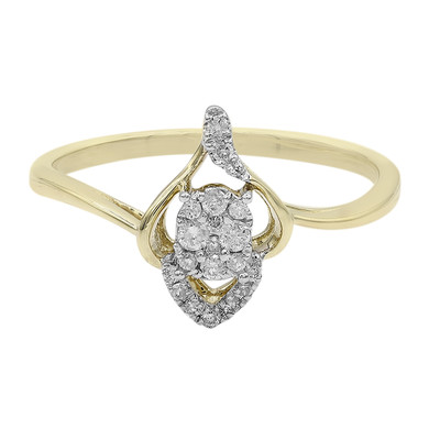 9K Diamond Gold Ring (Annette)