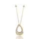 14K SI1 Fancy Diamond Gold Necklace (CIRARI)