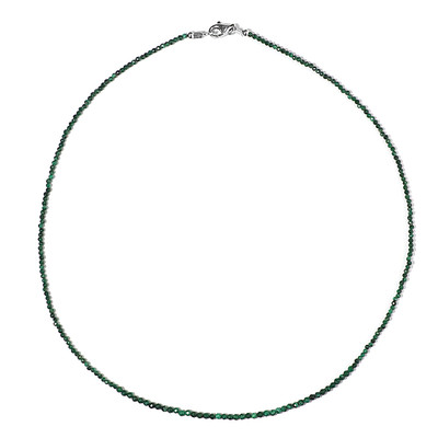 Malachite Silver Necklace