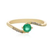 9K Russian Emerald Gold Ring (Adela Gold)