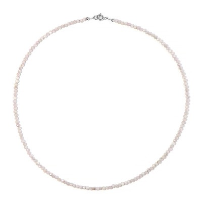 Kunzite Silver Necklace
